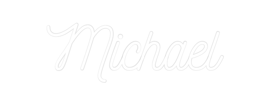 Custom Neon: Michael