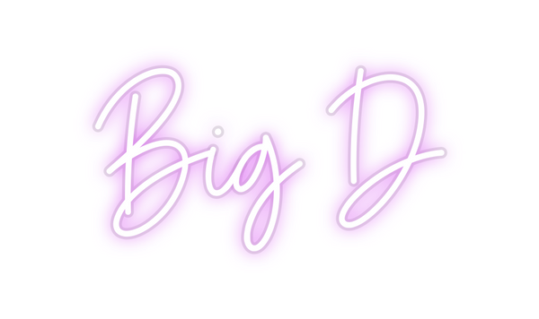 Custom Neon: Big D
