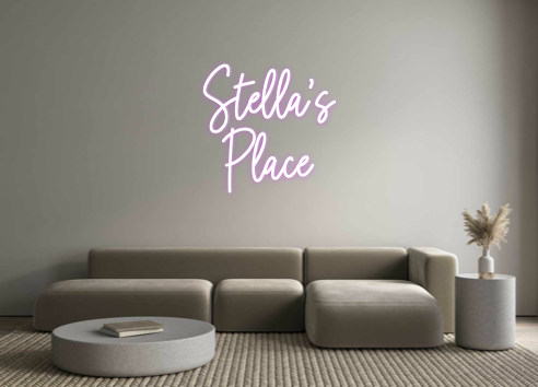 Custom Neon: Stella's 
  P...
