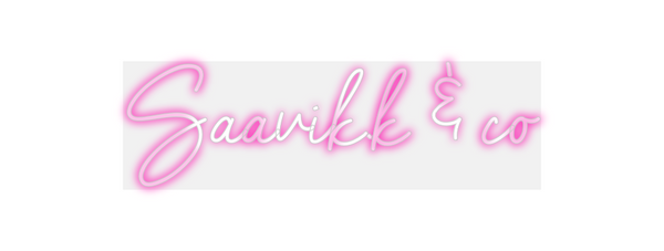 Custom Neon: Saavik.k & co
