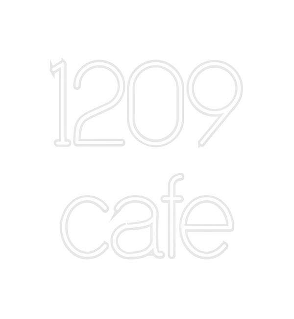 Custom Neon: 1209 
cafe