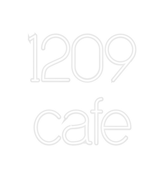 Custom Neon: 1209 
cafe