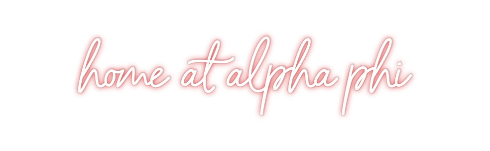 Custom Neon: 
home at alph...