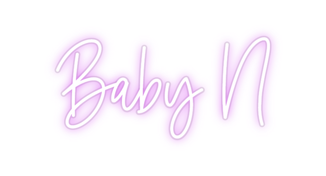 Custom Neon: Baby N