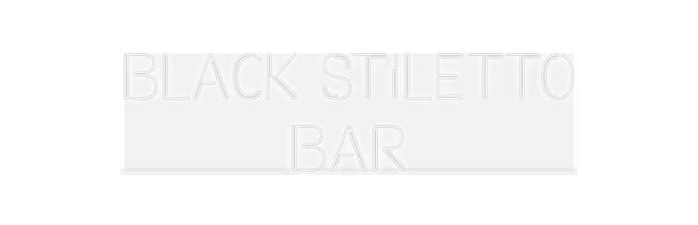 Custom Neon: Black Stilett...