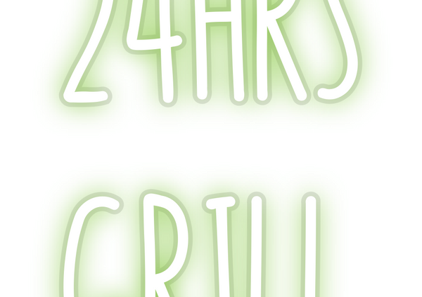 Custom Neon: 24HRS
GRILL