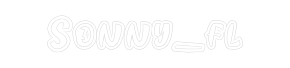 Custom Neon: Sonny_fl