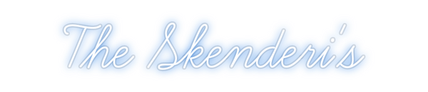 Custom Neon: The Skenderi's