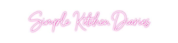 Custom Neon: Simple Kitche...