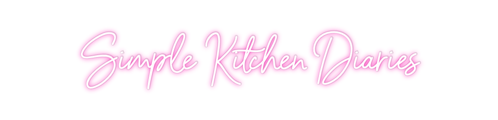 Custom Neon: Simple Kitche...