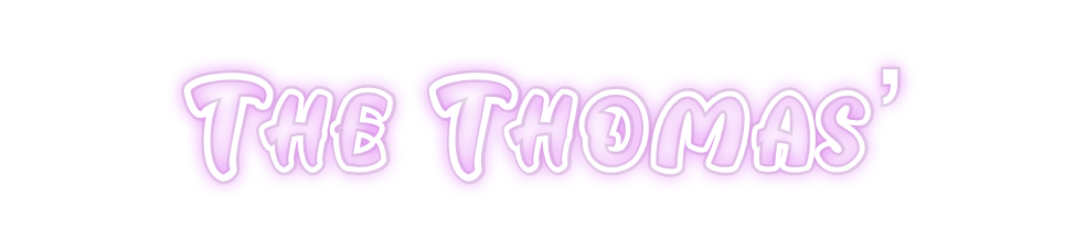 Custom Neon: The Thomas’