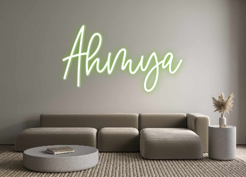 Custom Neon: Ahmya