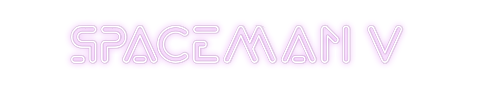 Custom Neon: Spaceman V