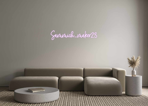 Custom Neon: Sammich_maker...