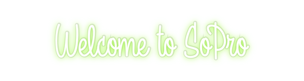 Custom Neon: Welcome to So...