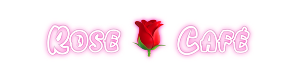 Custom Neon: Rose 🌹 Café