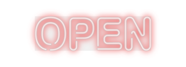 Custom Neon: OPEN