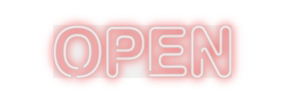 Custom Neon: OPEN