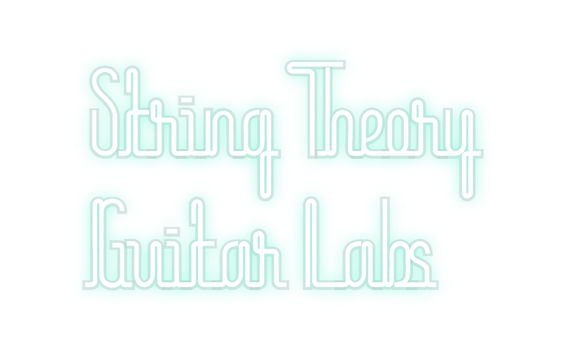 Custom Neon: String Theory...
