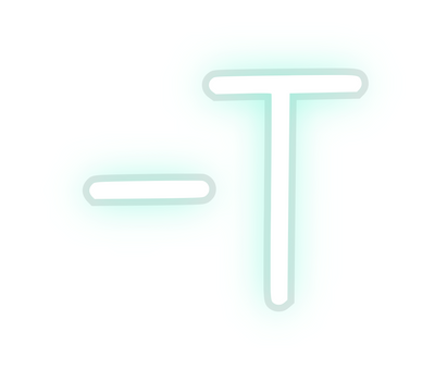 Custom Neon: -T