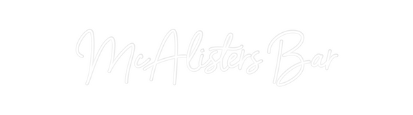 Custom Neon: McAlisters Bar
