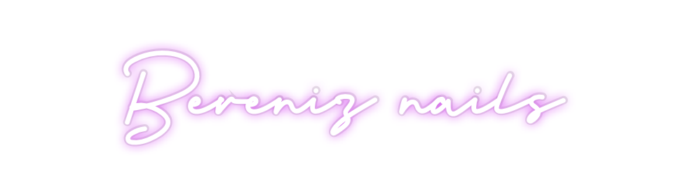 Custom Neon: Bereniz nails