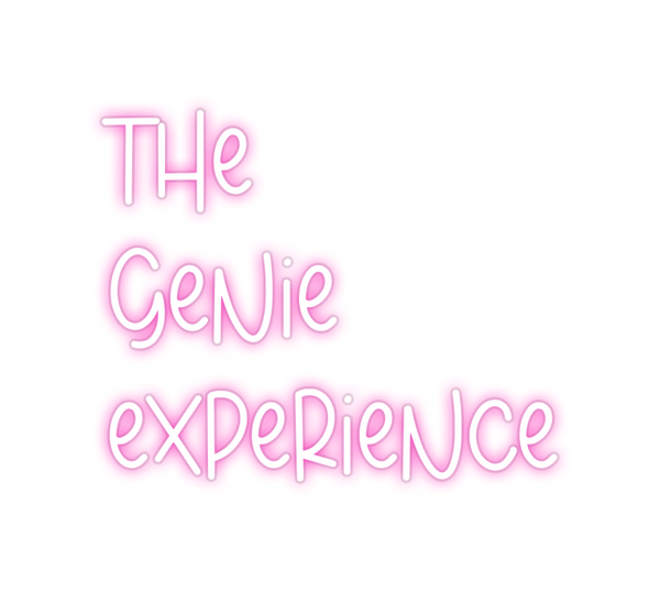 Custom Neon: the
GENIE
exp...