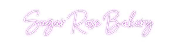 Custom Neon: Sugar Rose Ba...