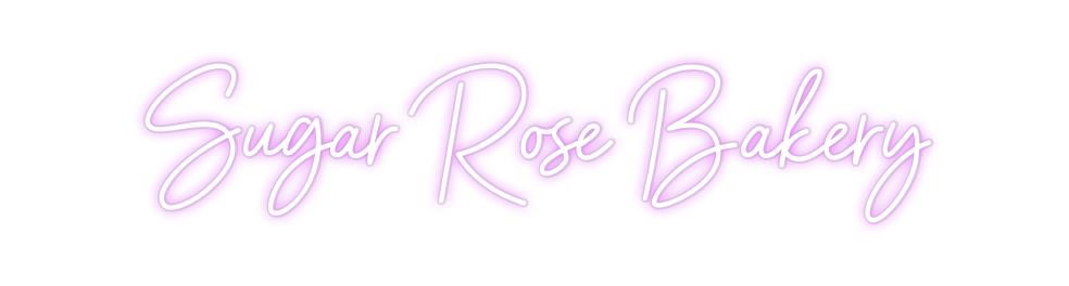 Custom Neon: Sugar Rose Ba...