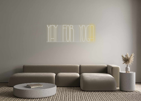 Custom Neon: Yay for yoga
