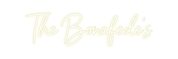 Custom Neon: The Bonafede’s