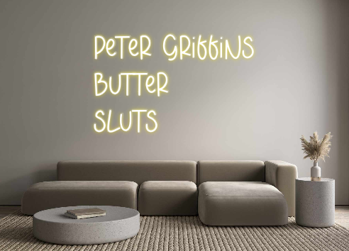 Custom Neon: Peter Griffin...