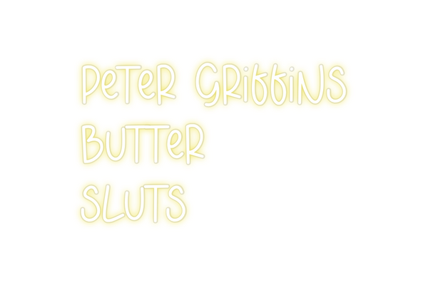 Custom Neon: Peter Griffin...