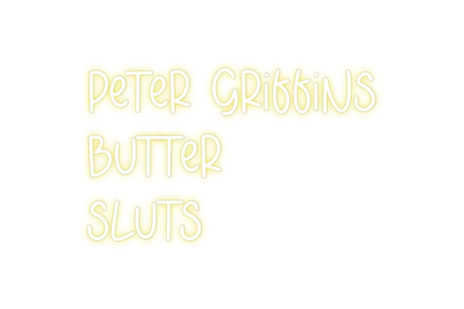 Custom Neon: Peter Griffin...