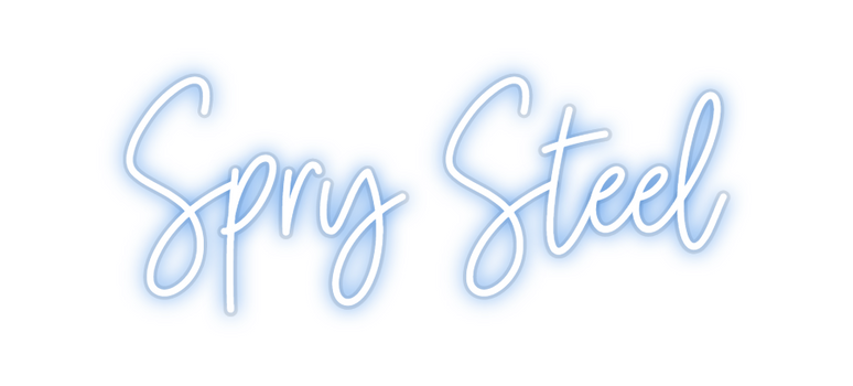 Custom Neon: Spry Steel