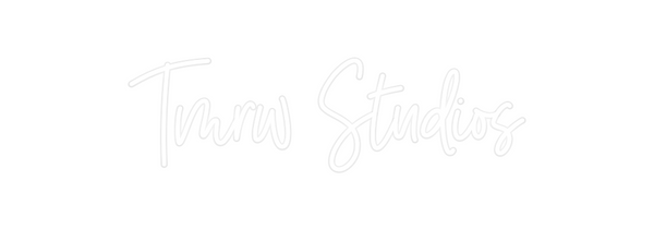 Custom Neon: Tmrw Studios