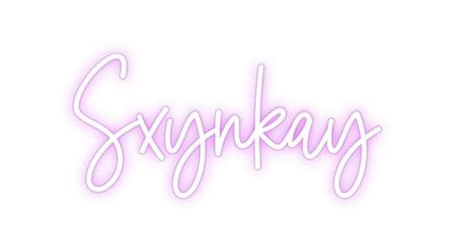 Custom Neon: Sxynkay