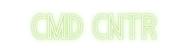 Custom Neon:  CMD CNTR