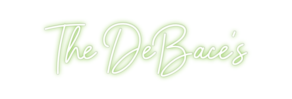 Custom Neon: The DeBace’s