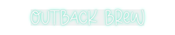 Custom Neon: OUTBACK BREW