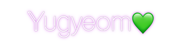 Custom Neon: Yugyeom💚