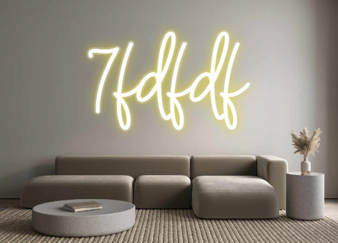 Custom Neon: 7fdfdf