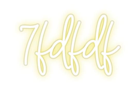 Custom Neon: 7fdfdf