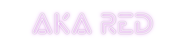 Custom Neon: Aka Red