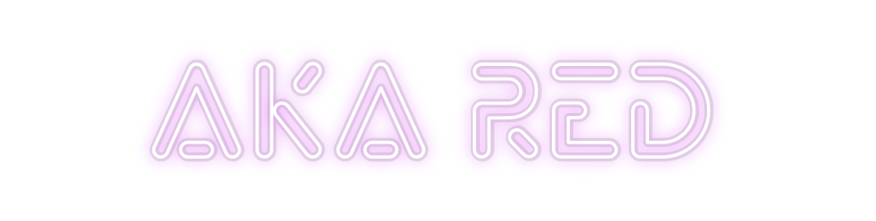 Custom Neon: Aka Red