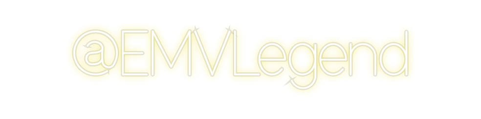 Custom Neon: @EMVLegend