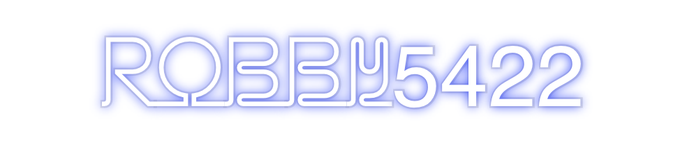 Custom Neon: Robby5422
