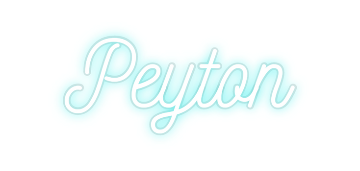 Custom Neon: Peyton