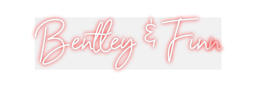 Custom Neon: Bentley & Finn