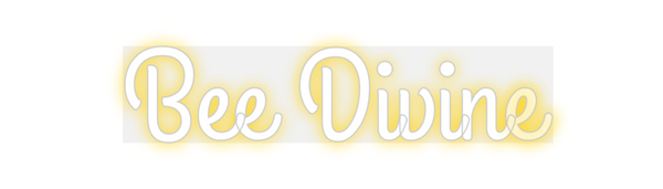 Custom Neon: Bee Divine